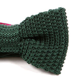 Green Silk Bow Tie - Tie Doctor